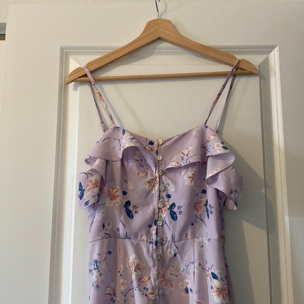 Forever 21 Lilac Floral Sundress